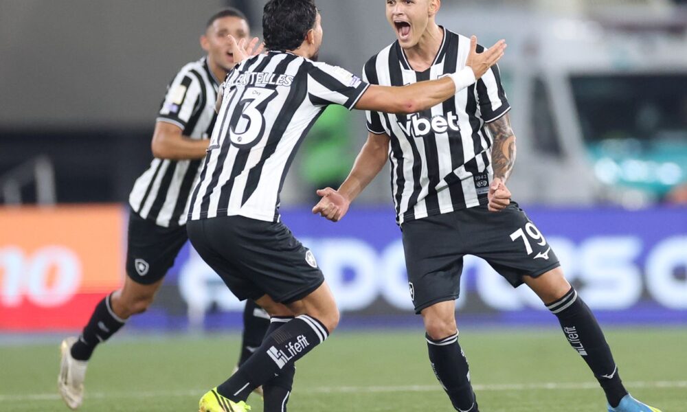 Botafogo vence Santos com gol no último minuto na reabertura do Brasileirão