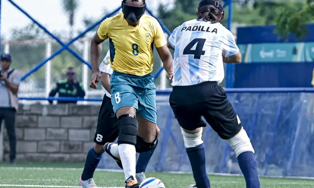 Brasil conclui Jogos Parasul-Americanos com medalha de ouro no futebol de cegos