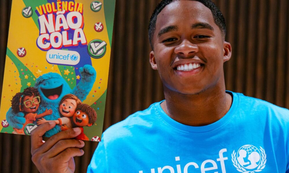 Endrick é nomeado embaixador do Unicef no Brasil